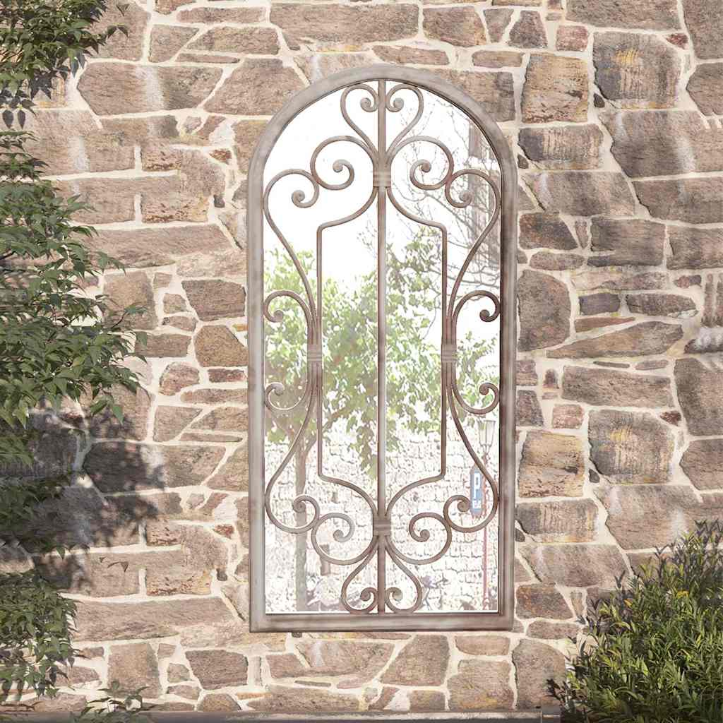 Gartenspiegel Sand 100x45 cm Eisen