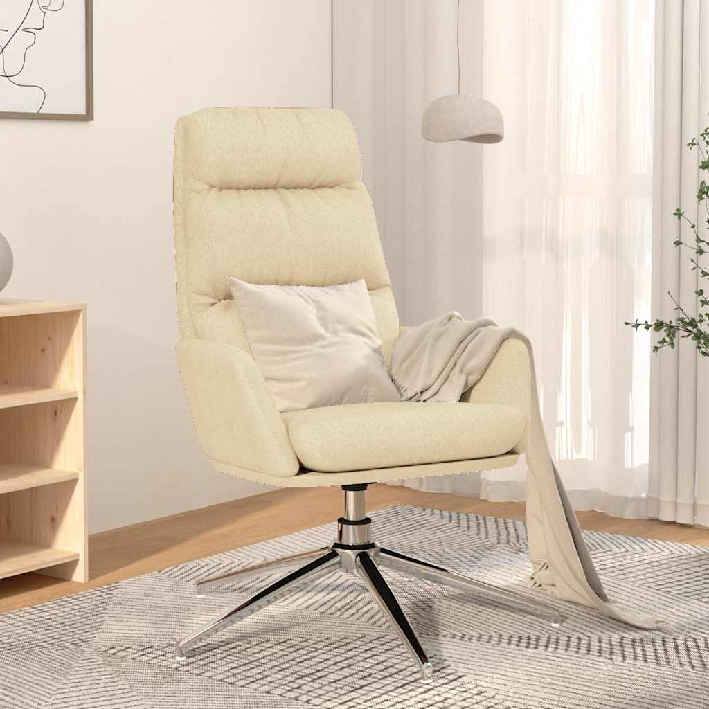 Relaxsessel Creme Stoff