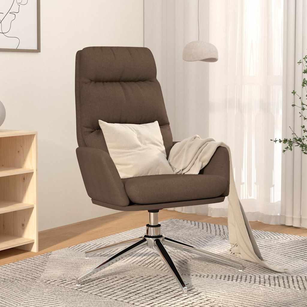 Relaxsessel Taupe Stoff