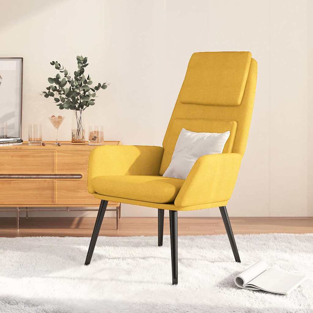 Relaxsessel Senfgelb Stoff