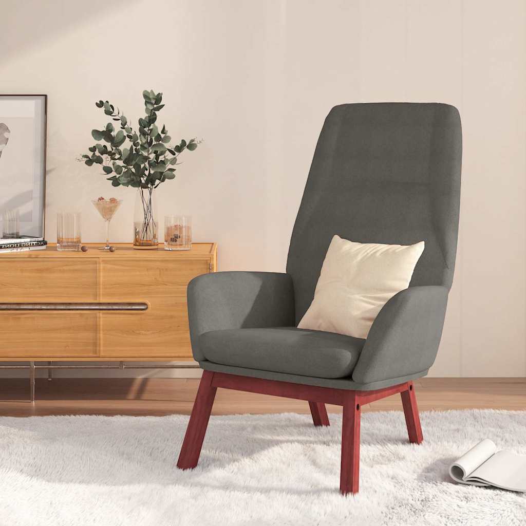 Relaxsessel Hellgrau Stoff