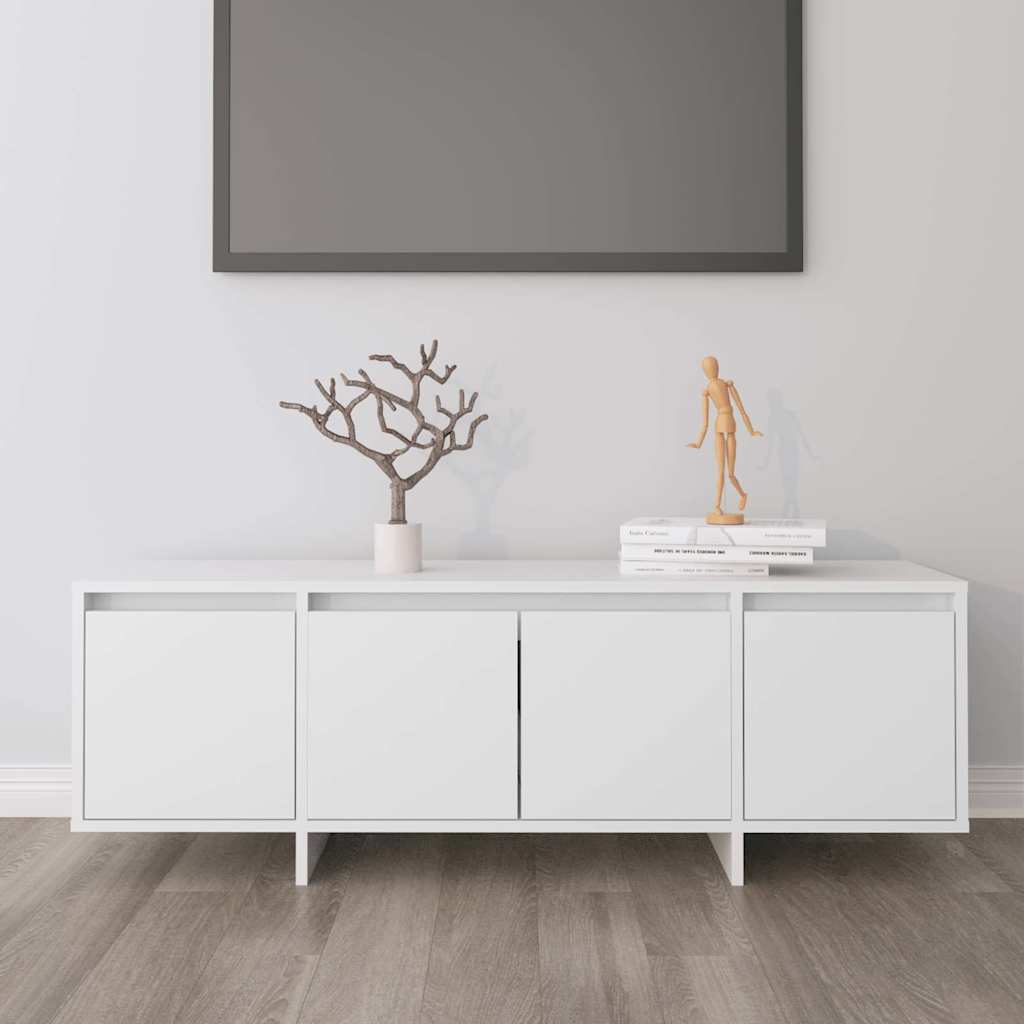 TV-Schrank Weiß 120x30x40,5 cm Holzwerkstoff