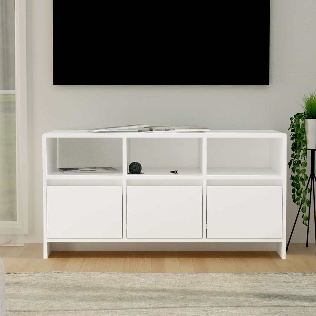 TV-Schrank Weiß 102x37,5x52,5 cm Holzwerkstoff
