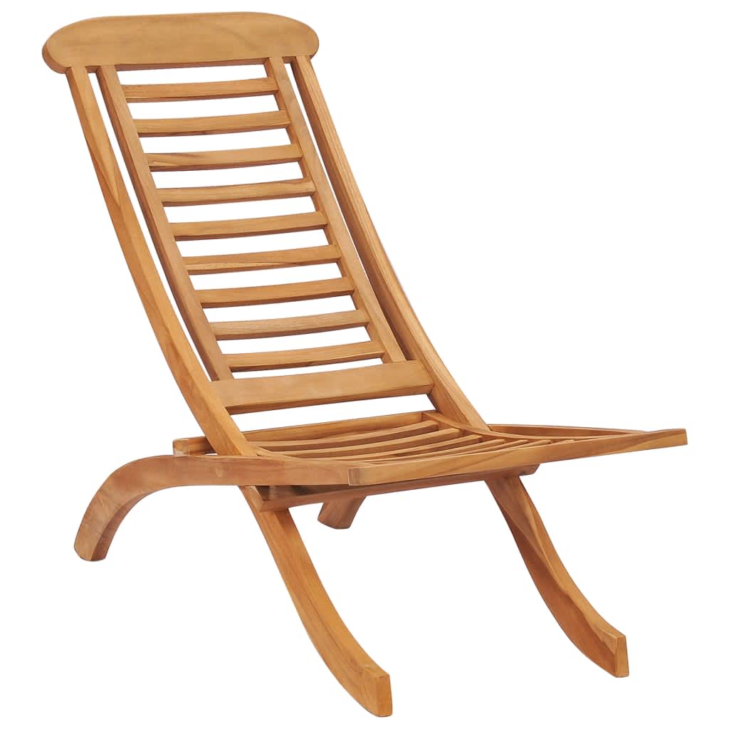 Klappstuhl 50x90x69 cm Massivholz Teak