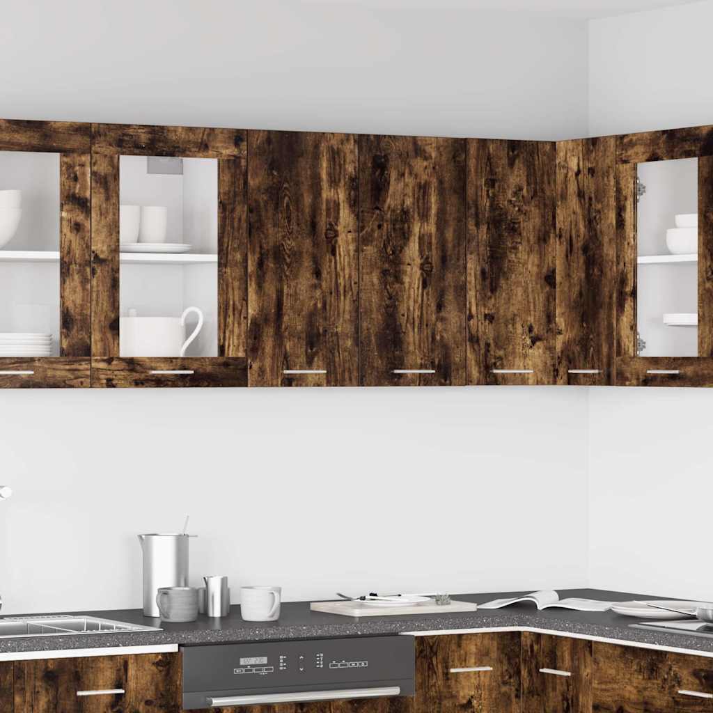 Hängeschrank Lyon Räuchereiche 60x31x60 cm Holzwerkstoff
