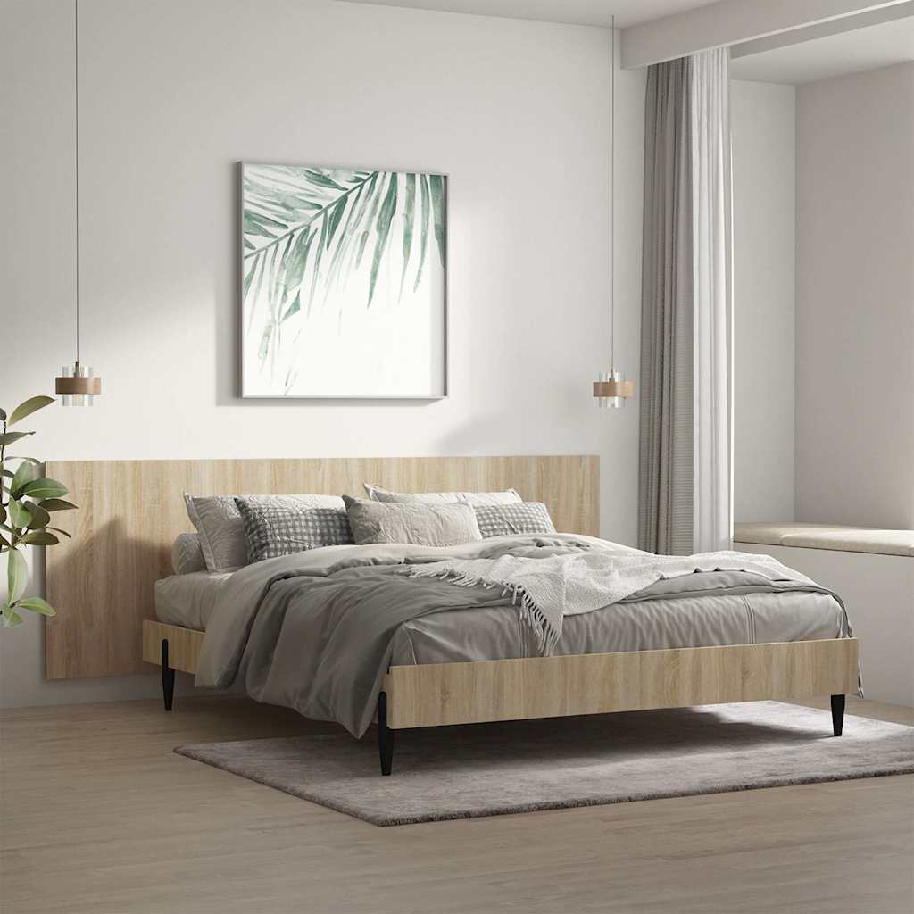 Wand-Kopfteil Sonoma-Eiche 240x1,5x80 cm Holzwerkstoff