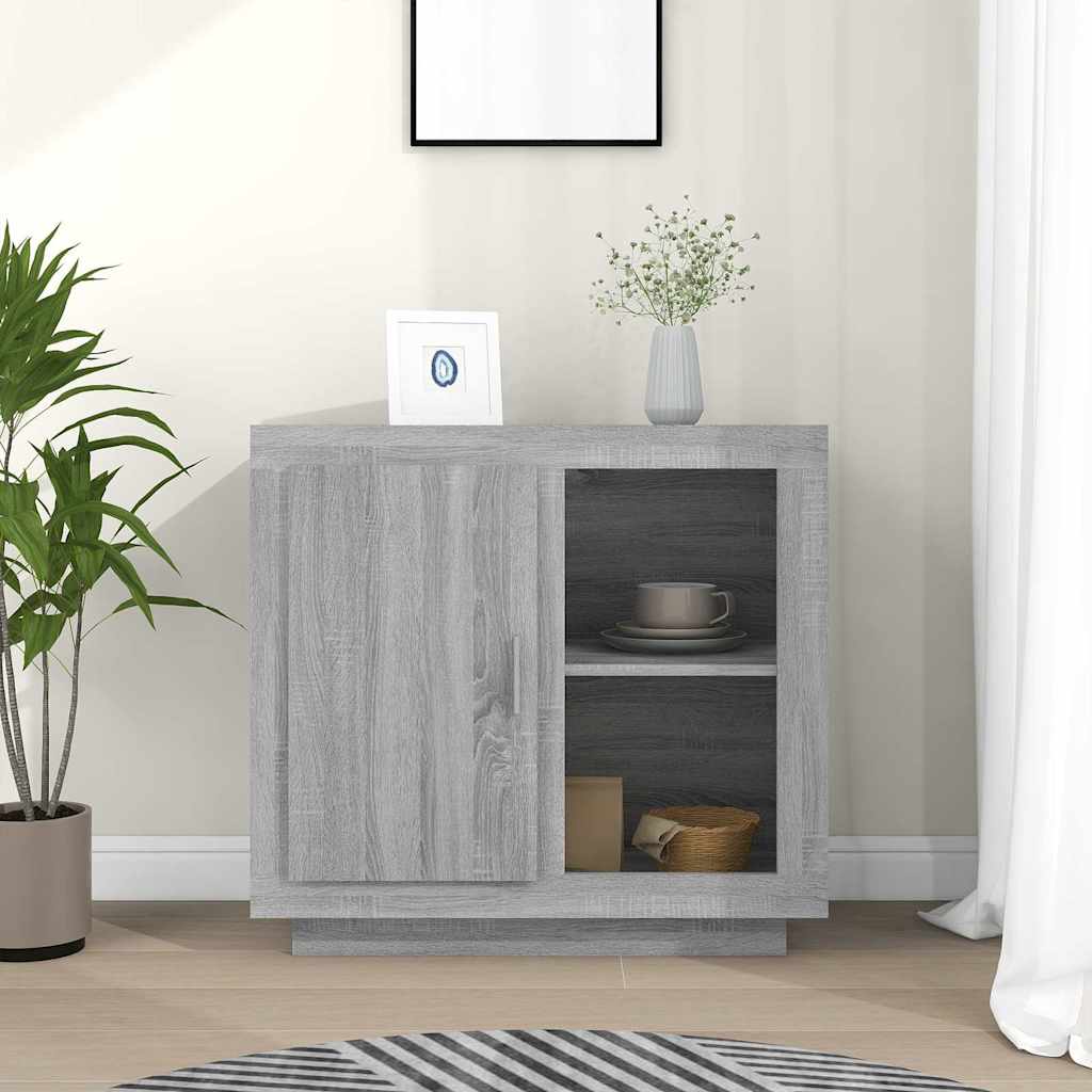 Sideboard Grau Sonoma 80x40x75 cm