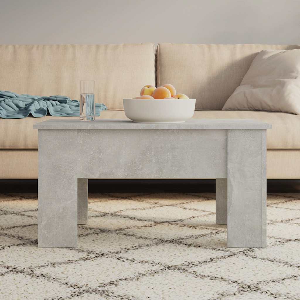 Couchtisch Betongrau 79x49x41 cm Holzwerkstoff