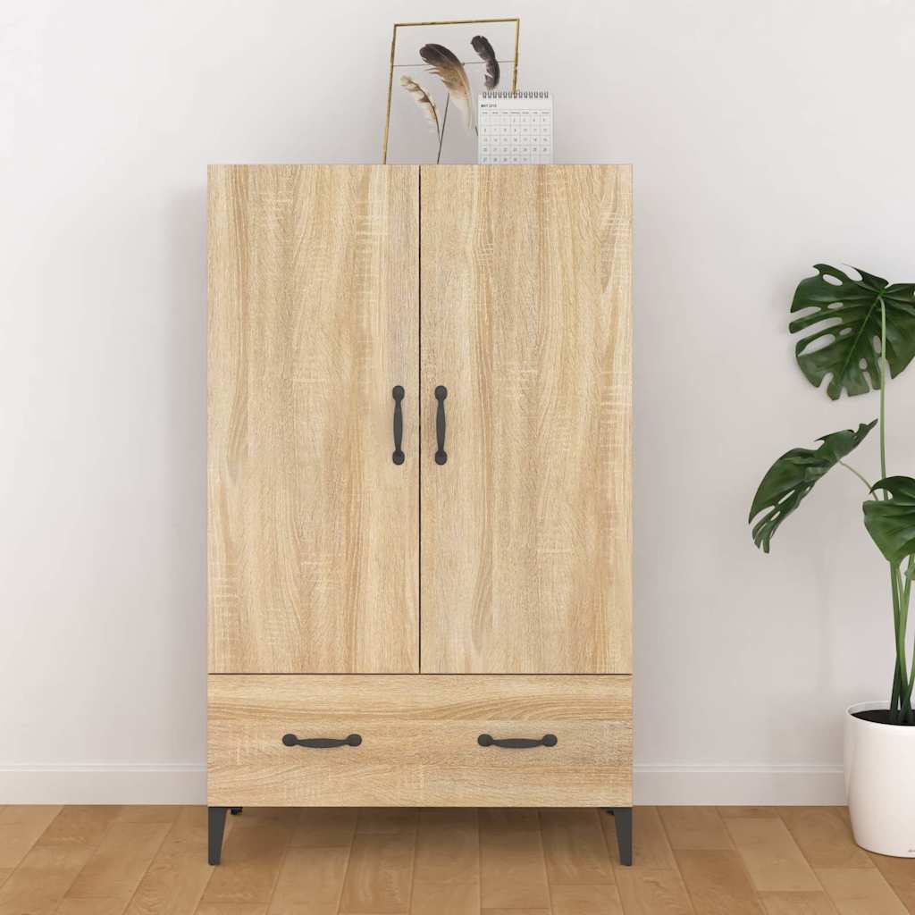 Highboard Sonoma-Eiche 70x31x115 cm Holzwerkstoff