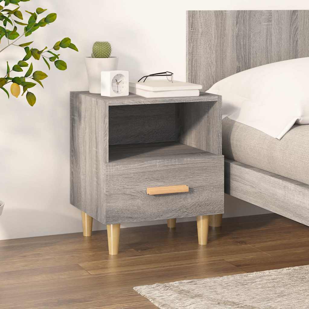 Nachttisch Grau Sonoma 40x35x47 cm