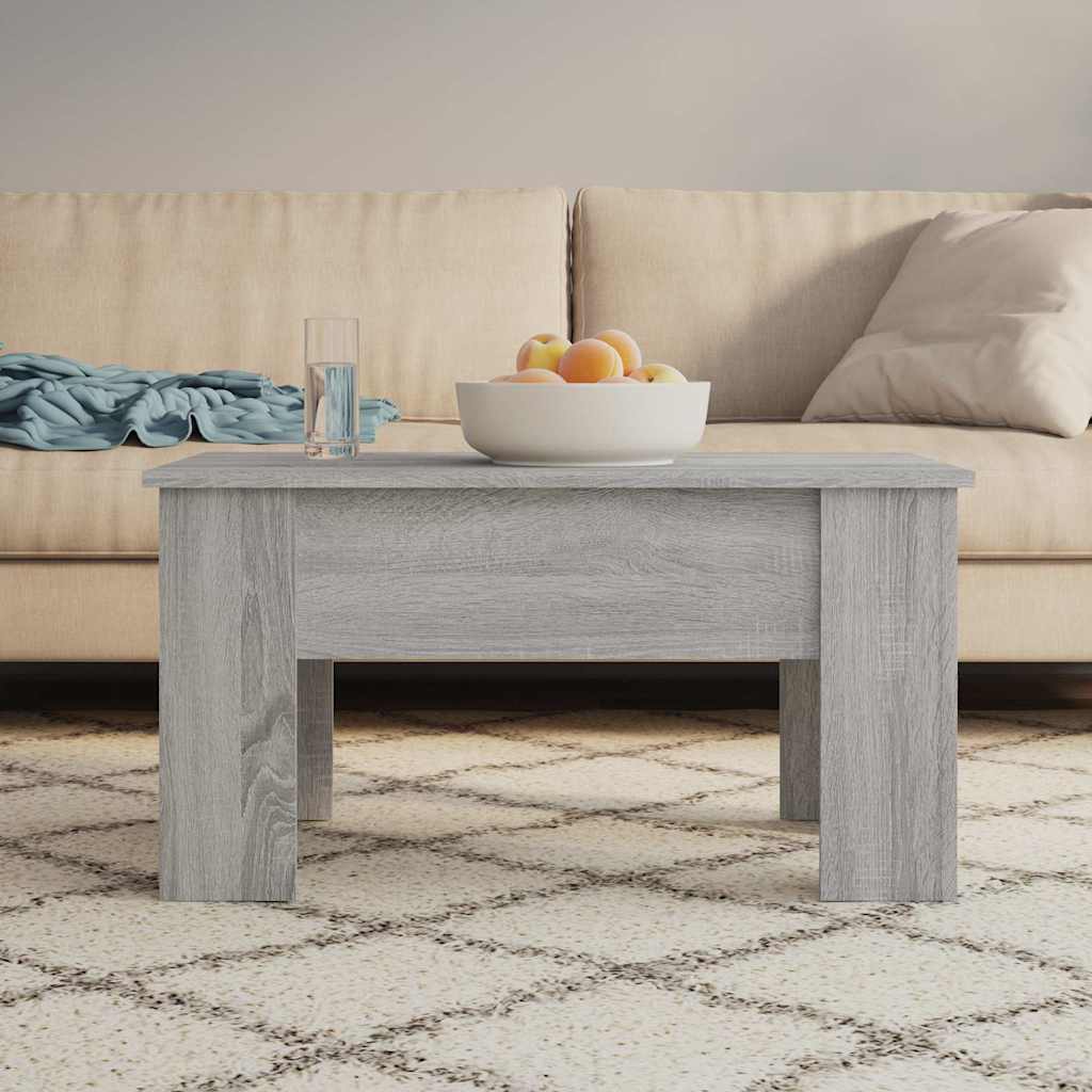 Couchtisch Grau Sonoma 79x49x41 cm Holzwerkstoff
