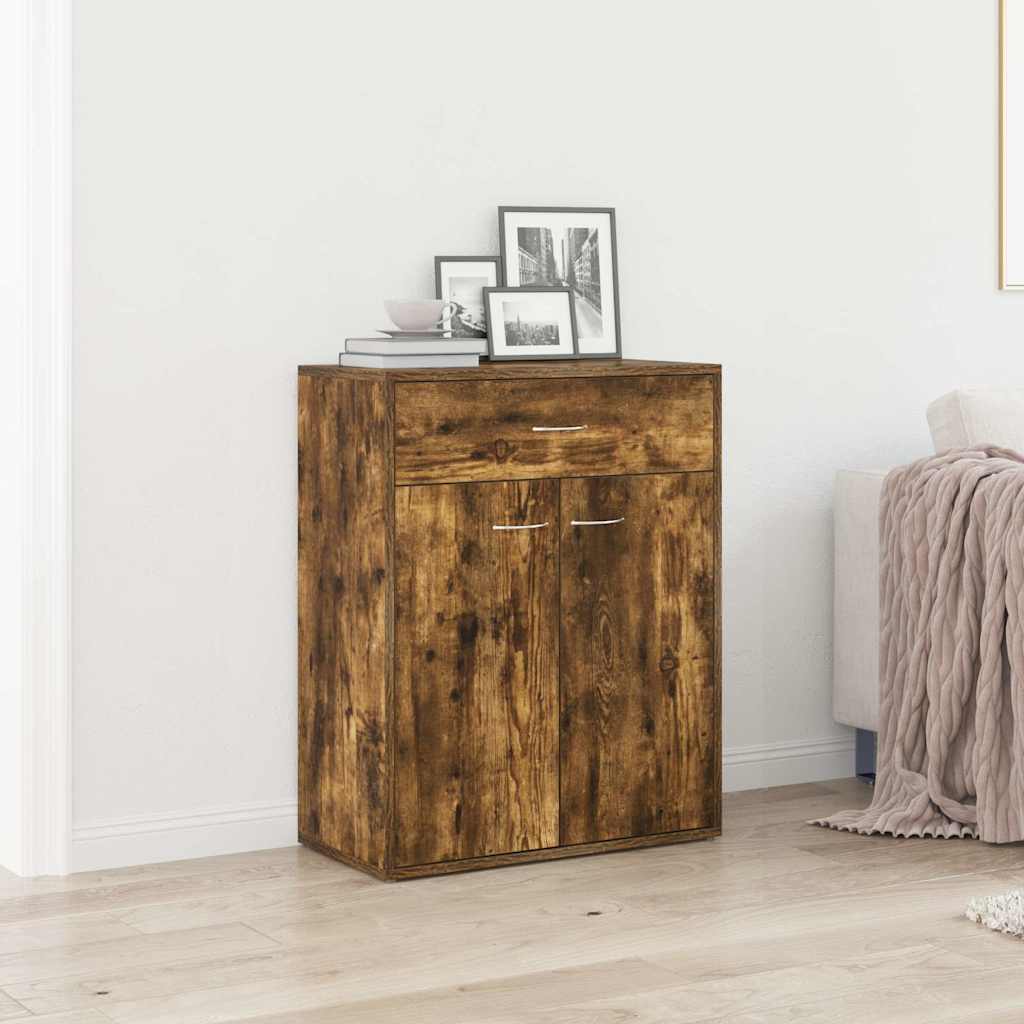 Sideboard Räuchereiche 60x30x75 cm Holzwerkstoff