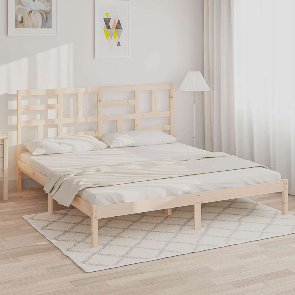 Massivholzbett ohne Matratze 180x200 cm