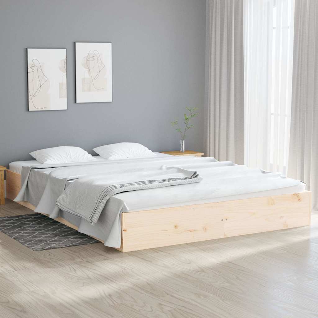 Massivholzbett ohne Matratze 160x200 cm