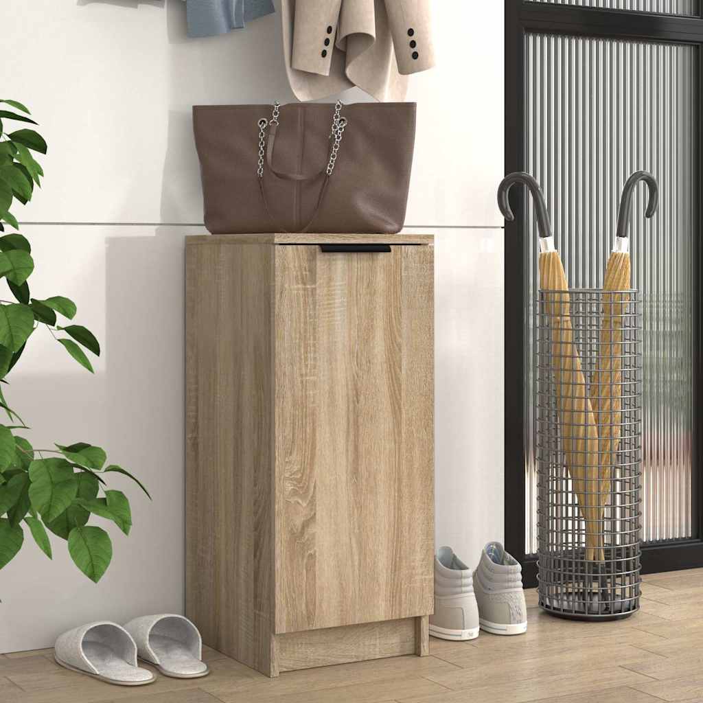 Schuhschrank Sonoma-Eiche 30x35x70 cm Holzwerkstoff