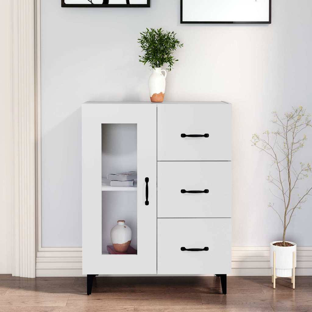 Sideboard Weiß 69,5x34x90 cm Holzwerkstoff
