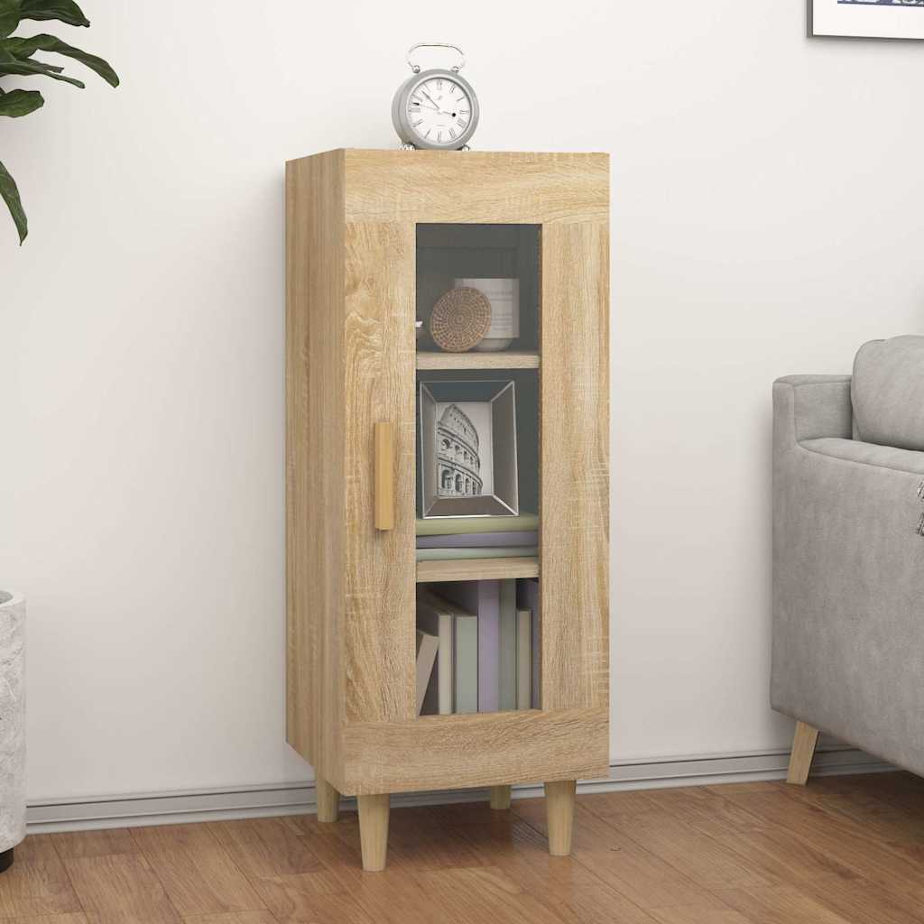 Sideboard Sonoma-Eiche 34,5x34x90 cm Holzwerkstoff