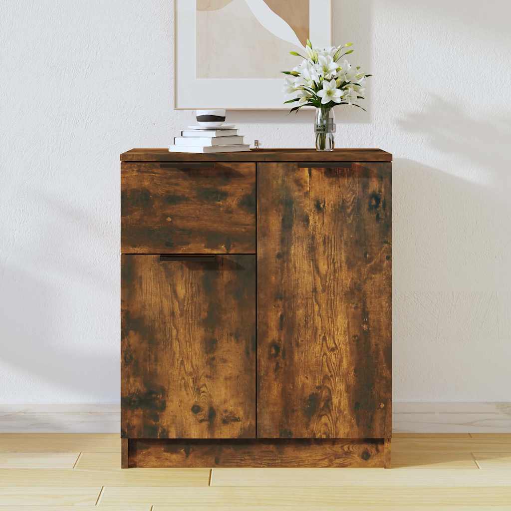 Sideboard Räuchereiche 60x30x70 cm Holzwerkstoff