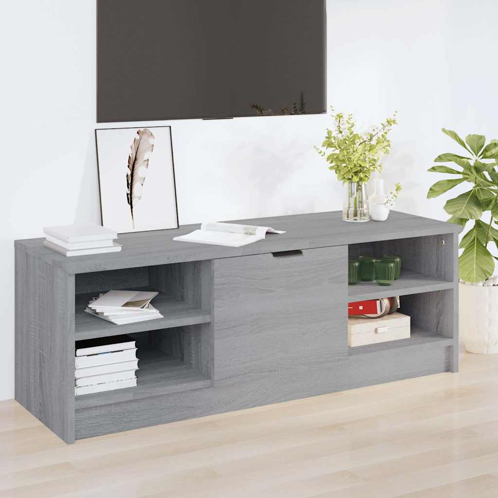 TV-Schrank Grau Sonoma 102x35,5x36,5 cm Holzwerkstoff