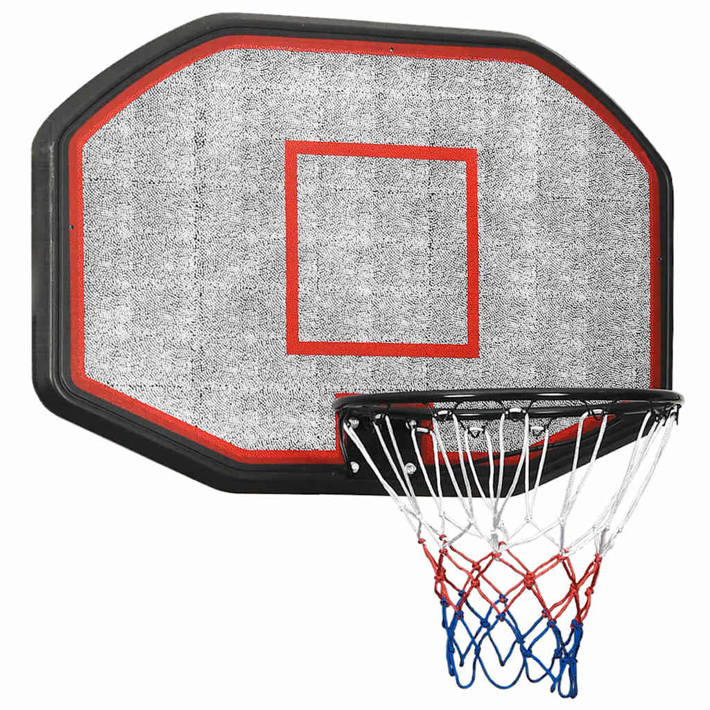 Basketballkorb Schwarz 109x71x3 cm Polyethylen