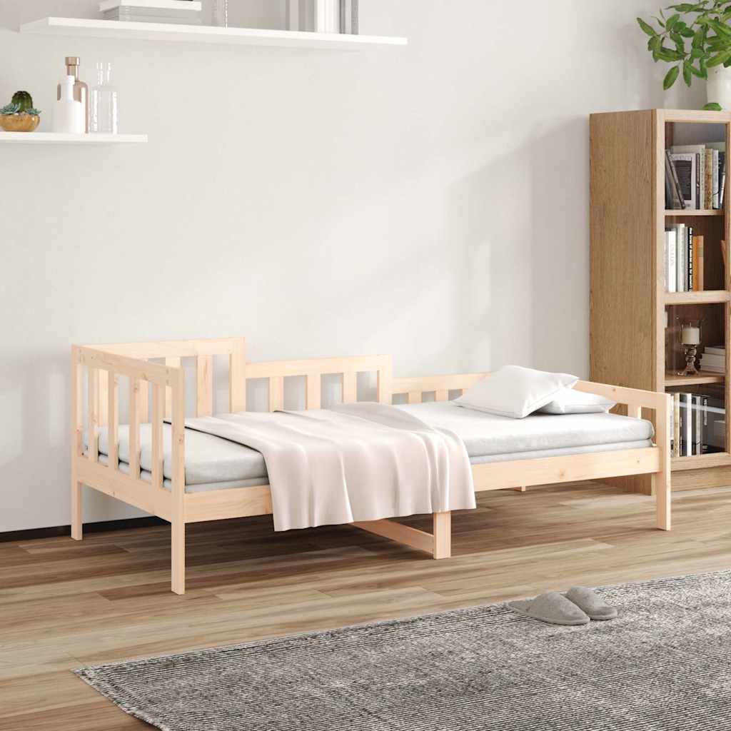 Tagesbett ohne Matratze 90x190 cm Massivholz Kiefer