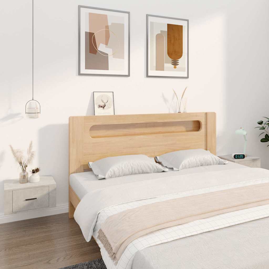 Wand-Nachttische 2 Stk. Betongrau 50x36x25 cm