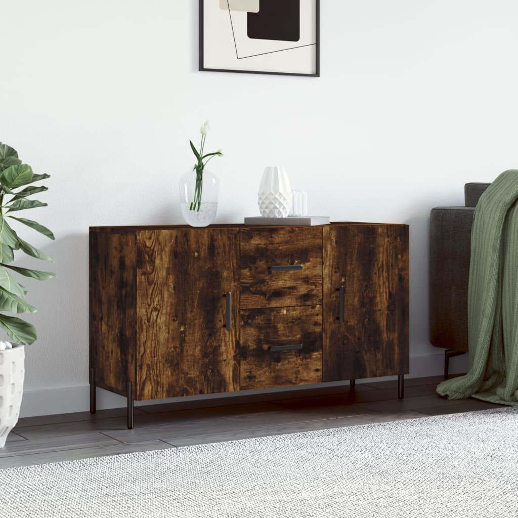Sideboard Räuchereiche 100x36x60 cm Holzwerkstoff