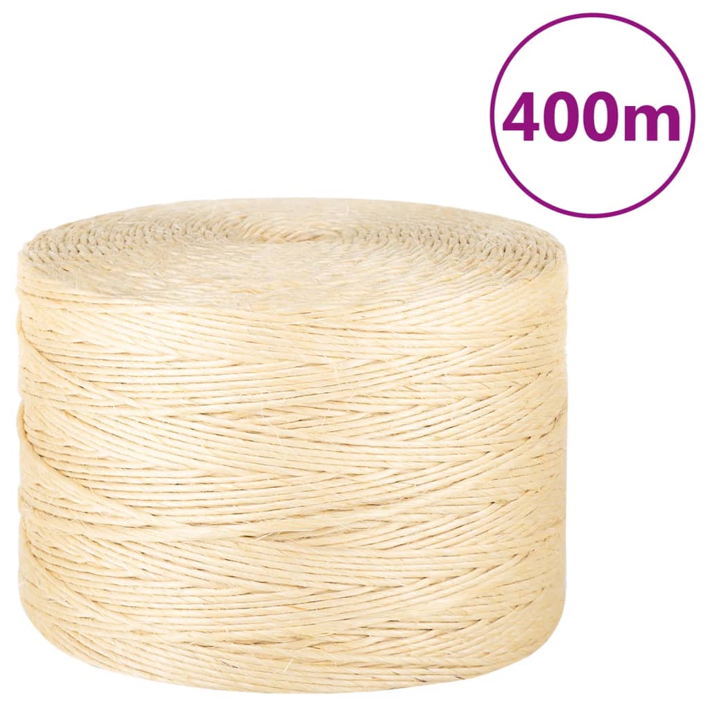 Seil 100% Sisal 3 mm 400 m
