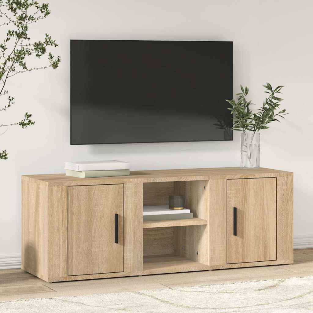 TV-Schrank Sonoma-Eiche 100x31,5x35 cm Holzwerkstoff