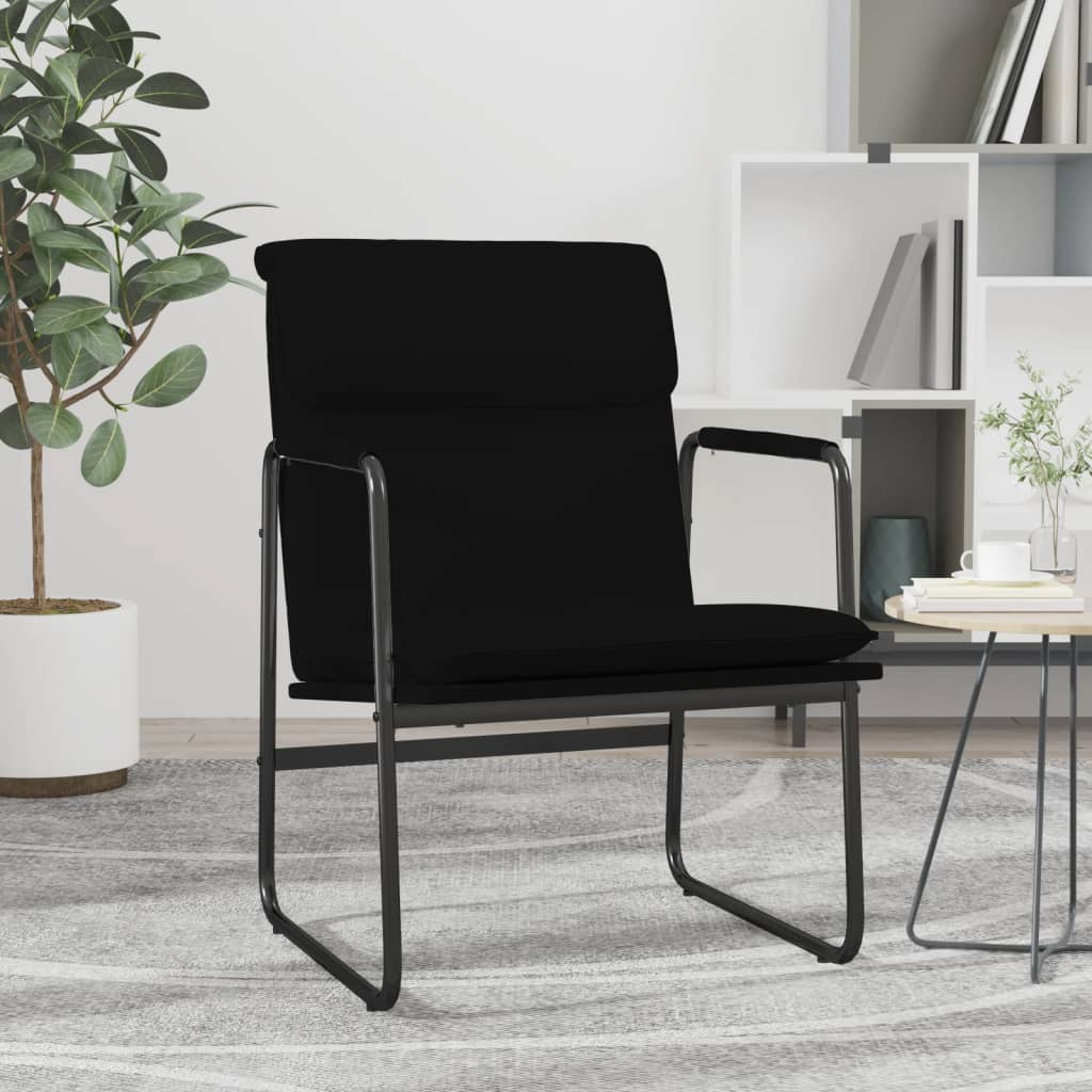 Loungesessel Schwarz 55x64x80 cm Kunstleder