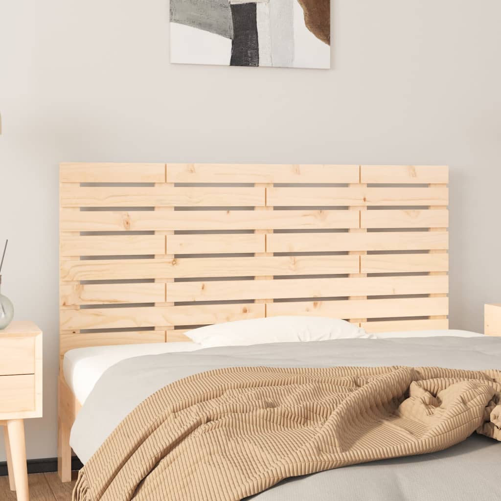 Wand-Kopfteil 156x3x63 cm Massivholz Kiefer