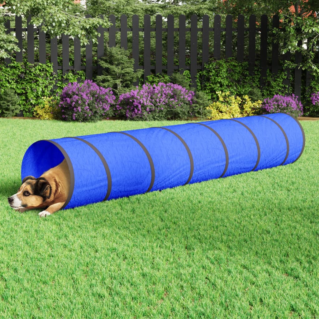 Hundetunnel Blau Ø 50x300 cm Polyester