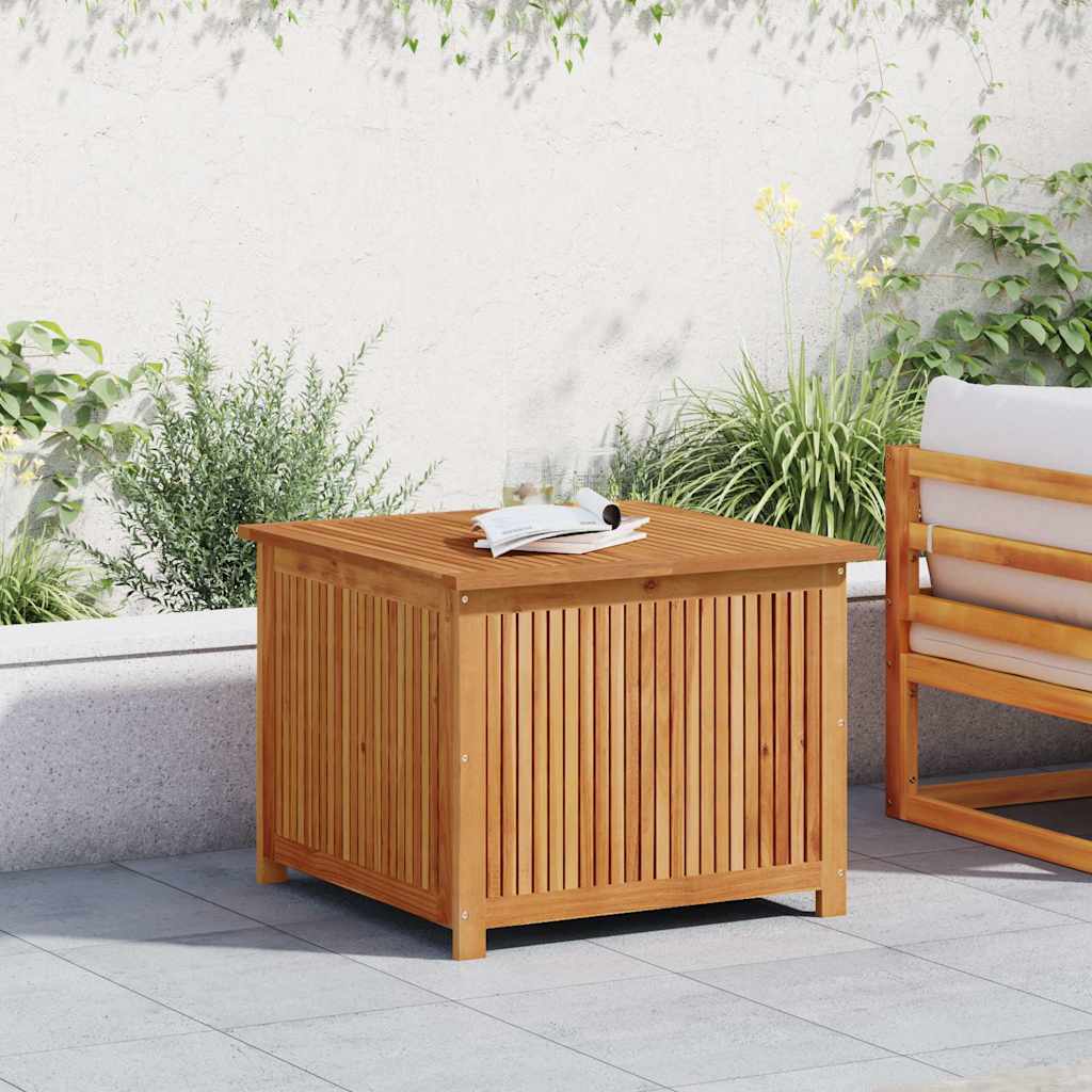 Gartenbox 75x75x58 cm Massivholz Akazie