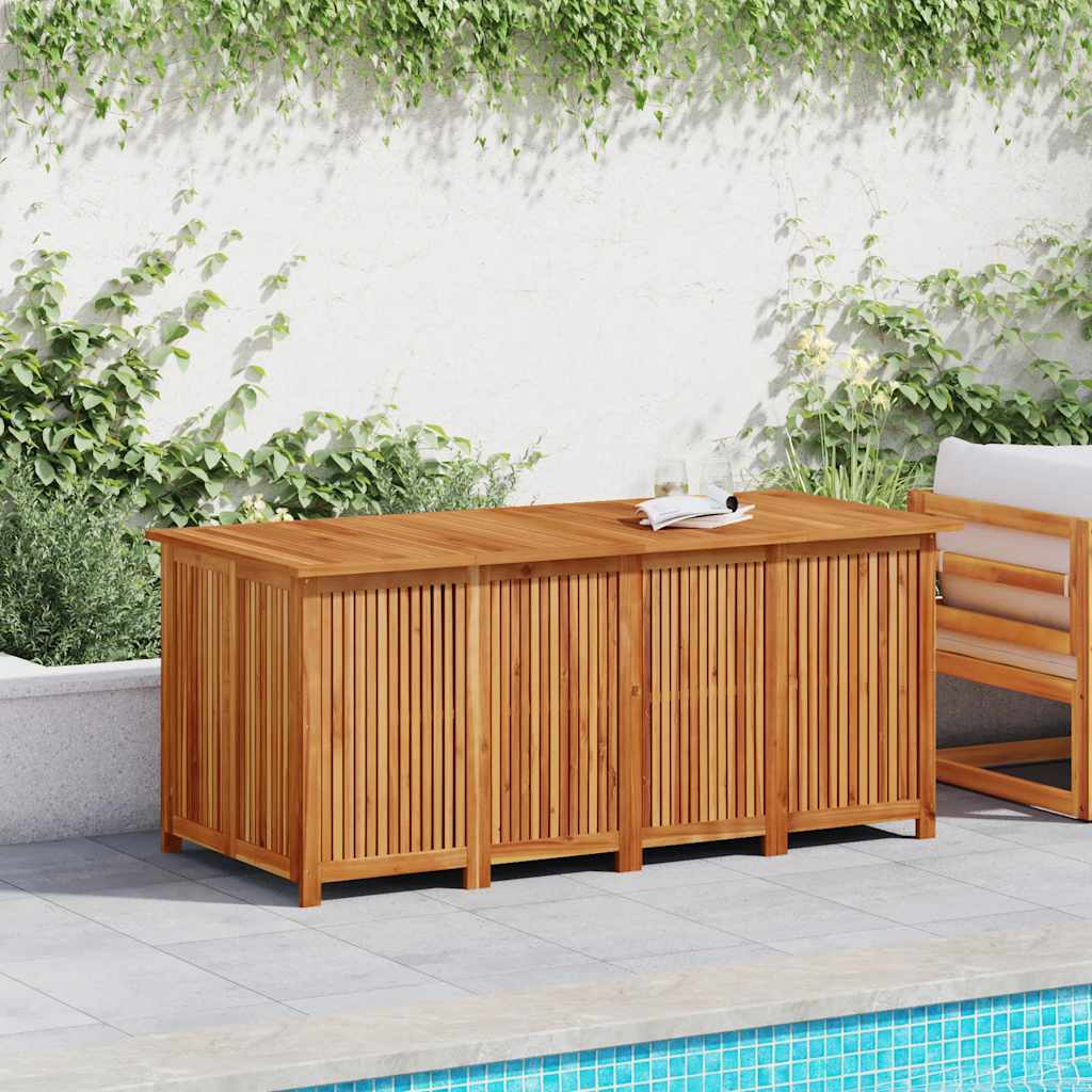 Gartenbox 175x80x75 cm Massivholz Akazie