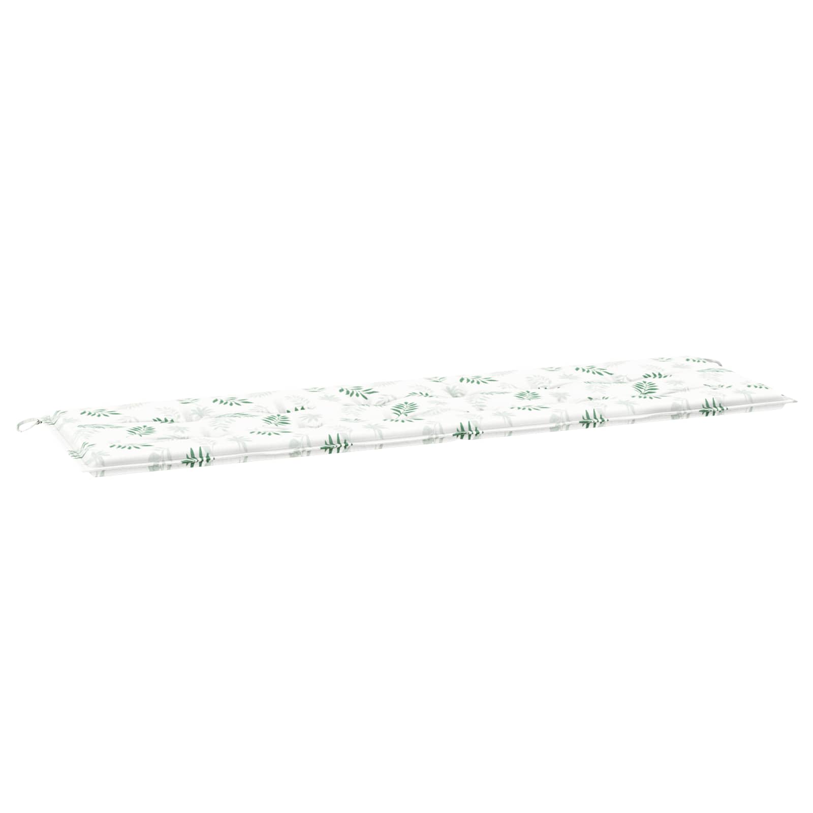 Bankpolster Oxford-Stoff Blattdesign 180 x 50 x 3 cm