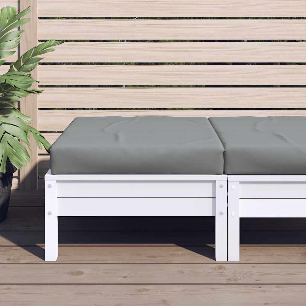 Palettenkissen Grau 60x60x9,5 cm Oxford-Gewebe