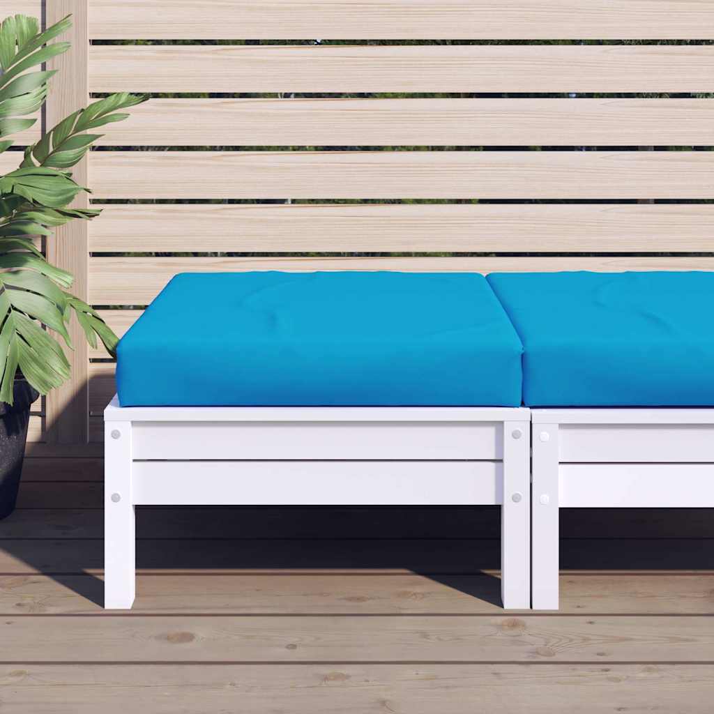 Palettenkissen Hellblau 60x60x9,5 cm Oxford-Gewebe