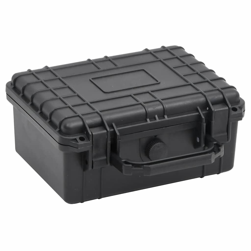 Flugkoffer Tragbar Schwarz 24x19x11 cm PP