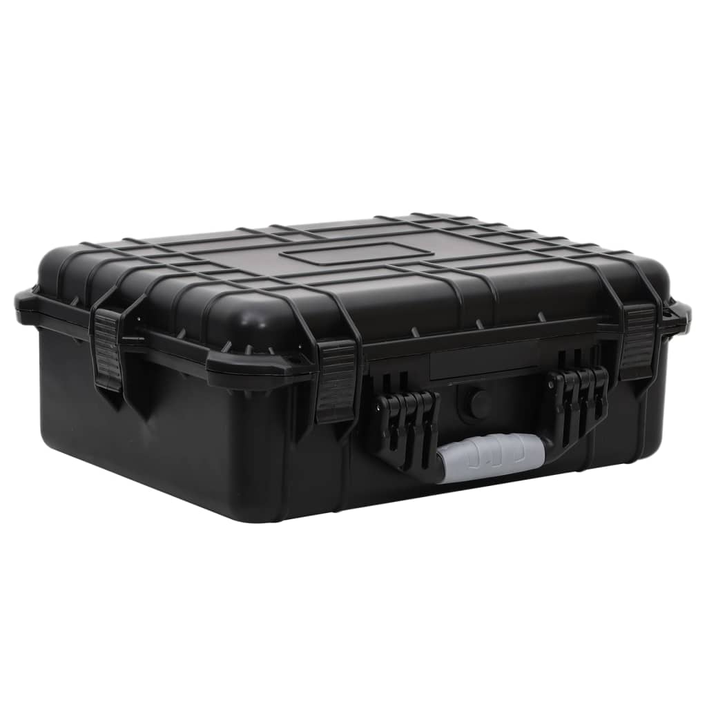 Flugkoffer Tragbar Schwarz 52x40x19 cm PP