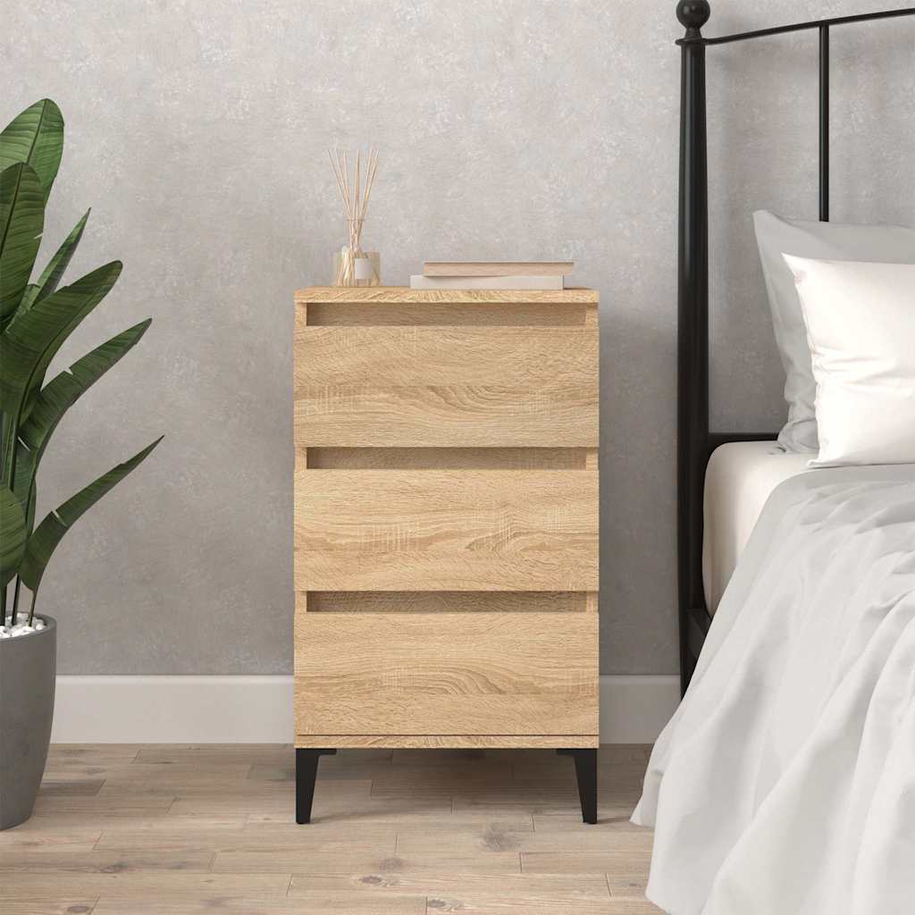 Nachttisch Sonoma-Eiche 40x35x70 cm Holzwerkstoff