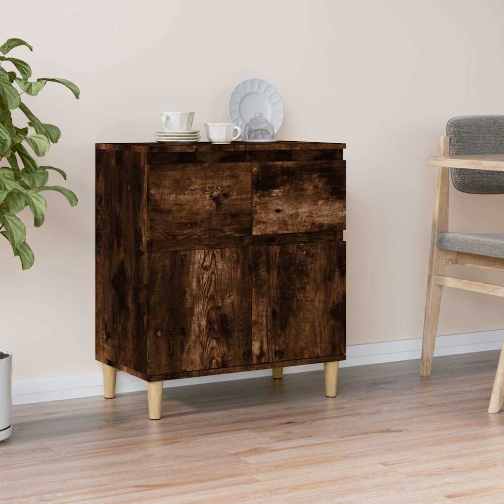 Sideboard Räuchereiche 60x35x70 cm Holzwerkstoff