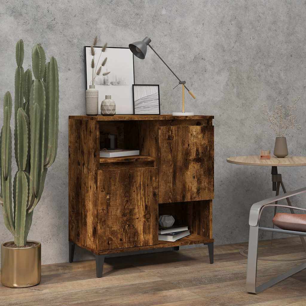 Sideboard Räuchereiche 60x35x70 cm Holzwerkstoff