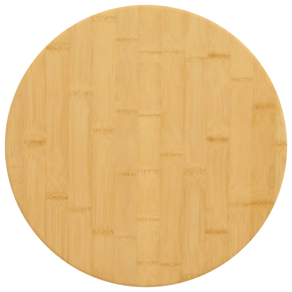 Tischplatte Ø50x1,5 cm Bambus