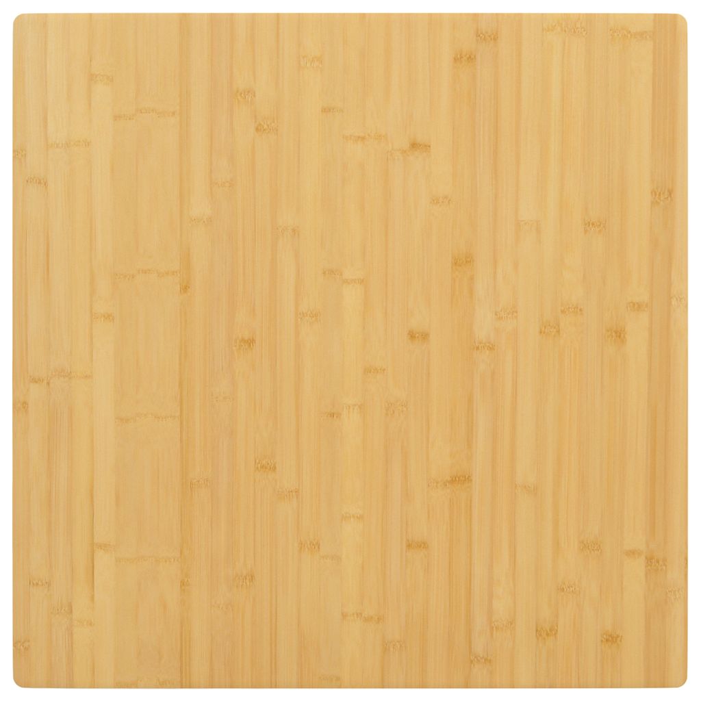 Tischplatte 70x70x2,5 cm Bambus