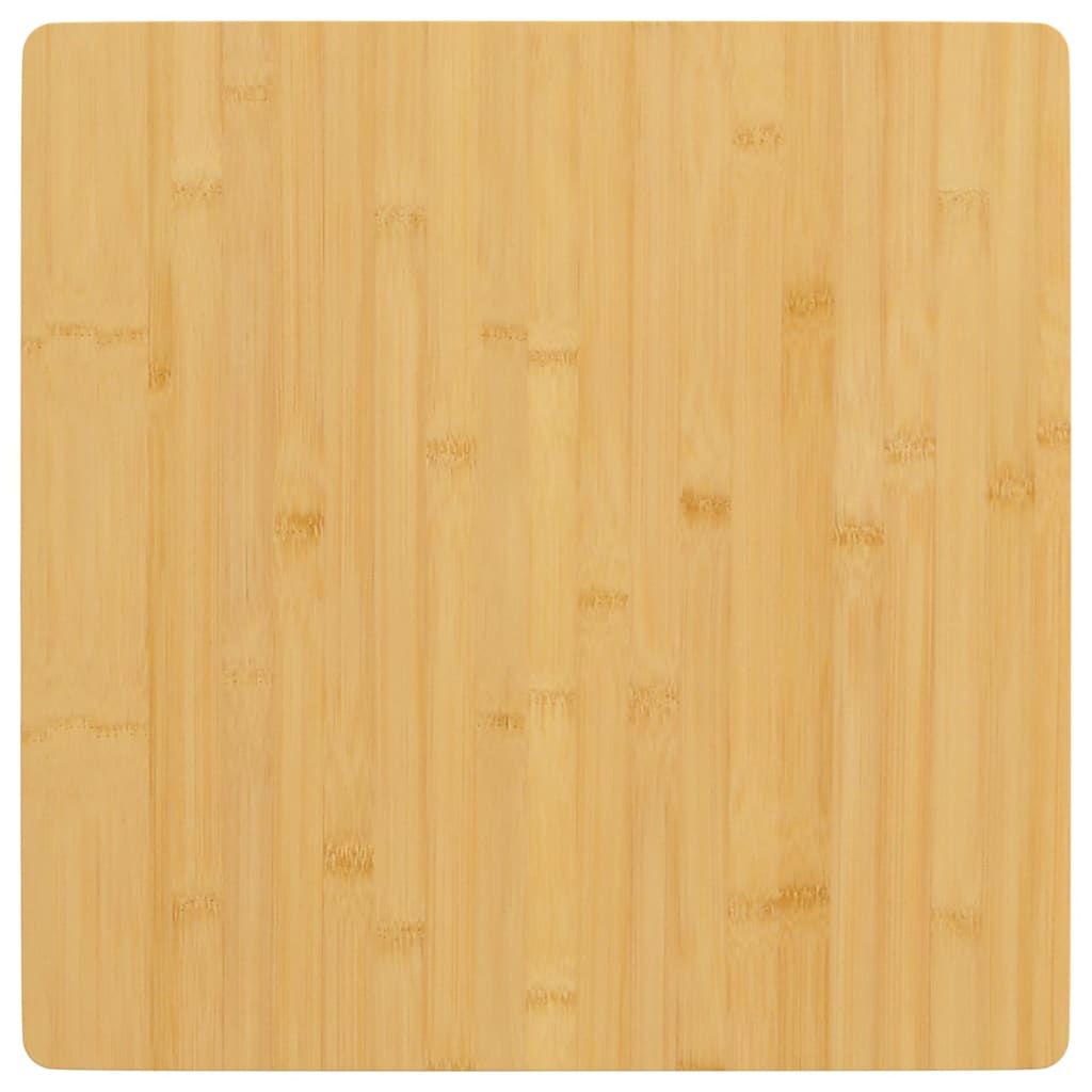 Tischplatte 60x60x4 cm Bambus