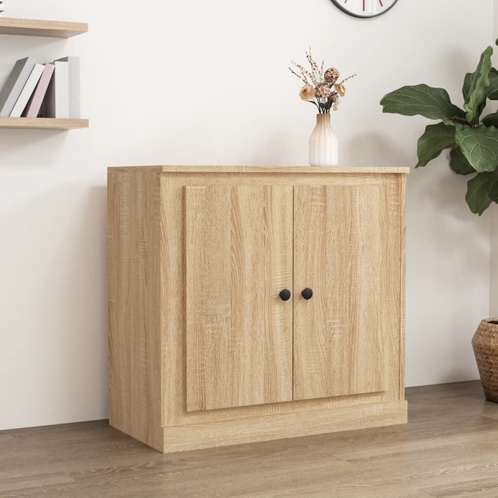 Sideboard Sonoma-Eiche 70x35,5x67,5 cm Holzwerkstoff