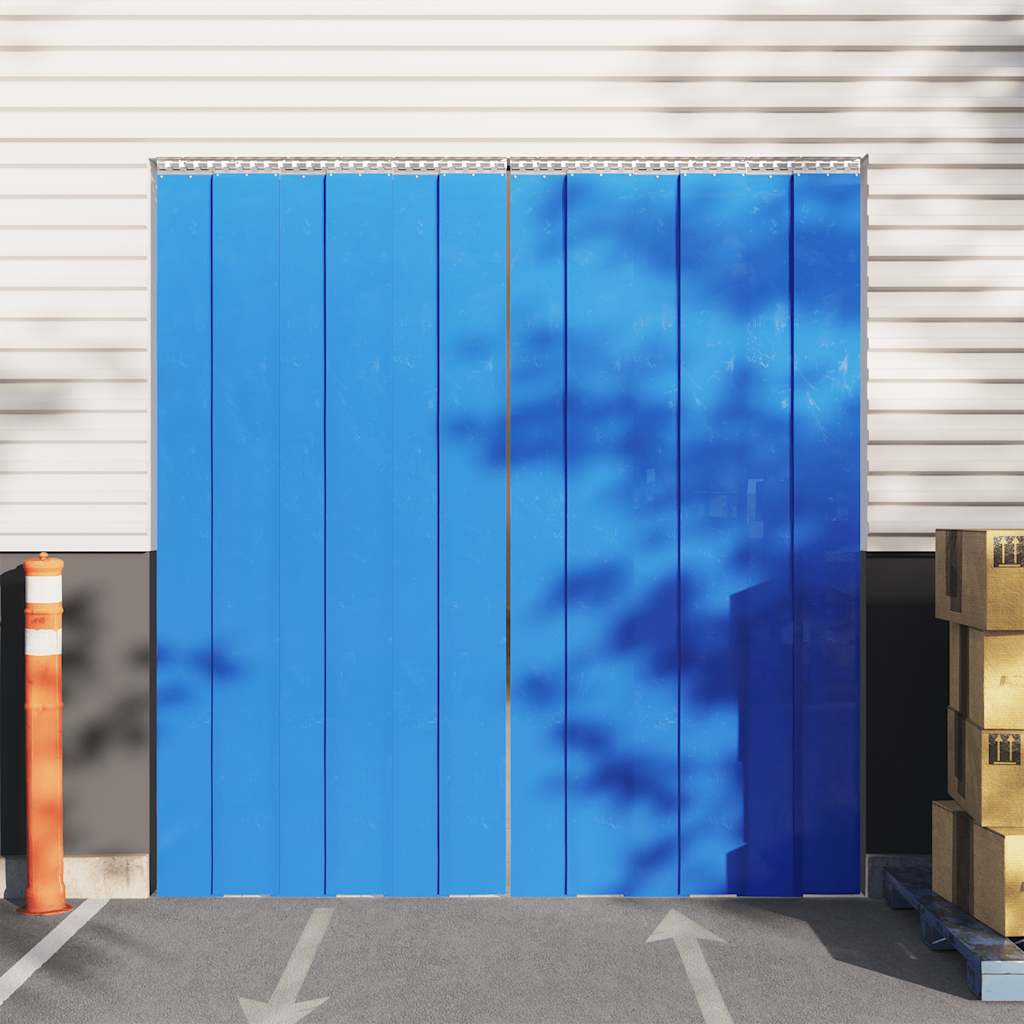 Türvorhang Blau 300x2,6 mm 10 m PVC