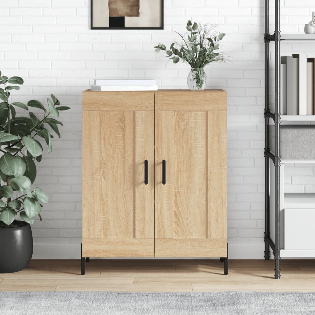 Sideboard Sonoma-Eiche 69,5x34x90 cm Holzwerkstoff