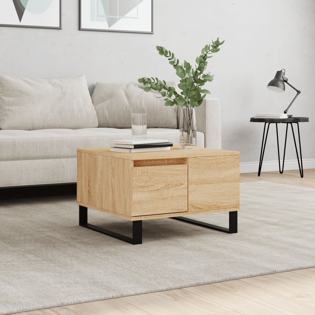 Couchtisch Sonoma-Eiche 55x55x36,5 cm Holzwerkstoff
