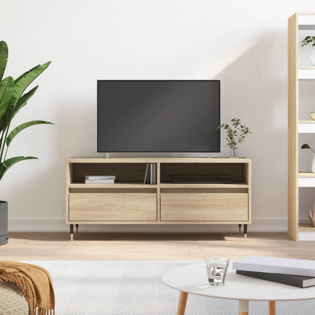 TV-Schrank Sonoma-Eiche 100x34,5x44,5 cm Holzwerkstoff